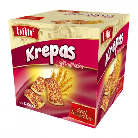 Krepas Tuzlu Pasta 500g